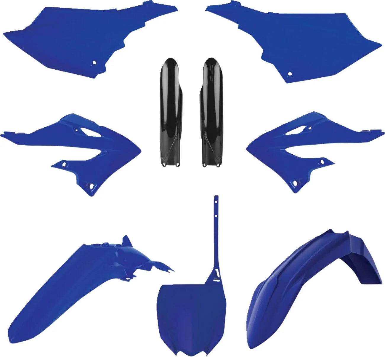Plastkit Yamaha YZ125/250 22- blátt