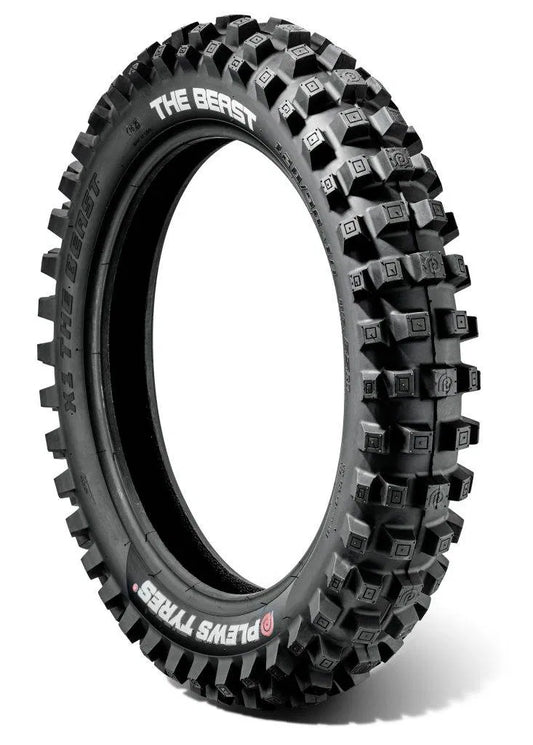 PLEWS "THE BEAST" afturdekk Trail compound MEDIUM 120/90-18